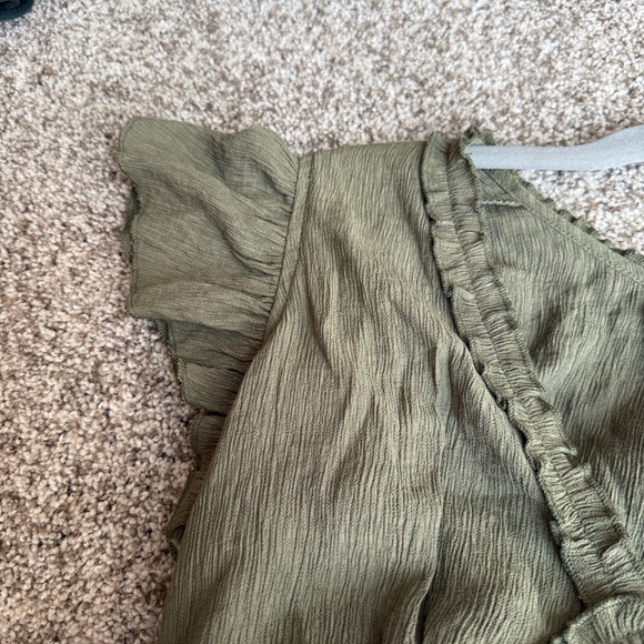 PINCH Green Ruffle Dress - Picture 7 of 7